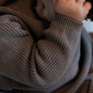 Sweater Knitted Brown